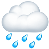 Cloud with rain